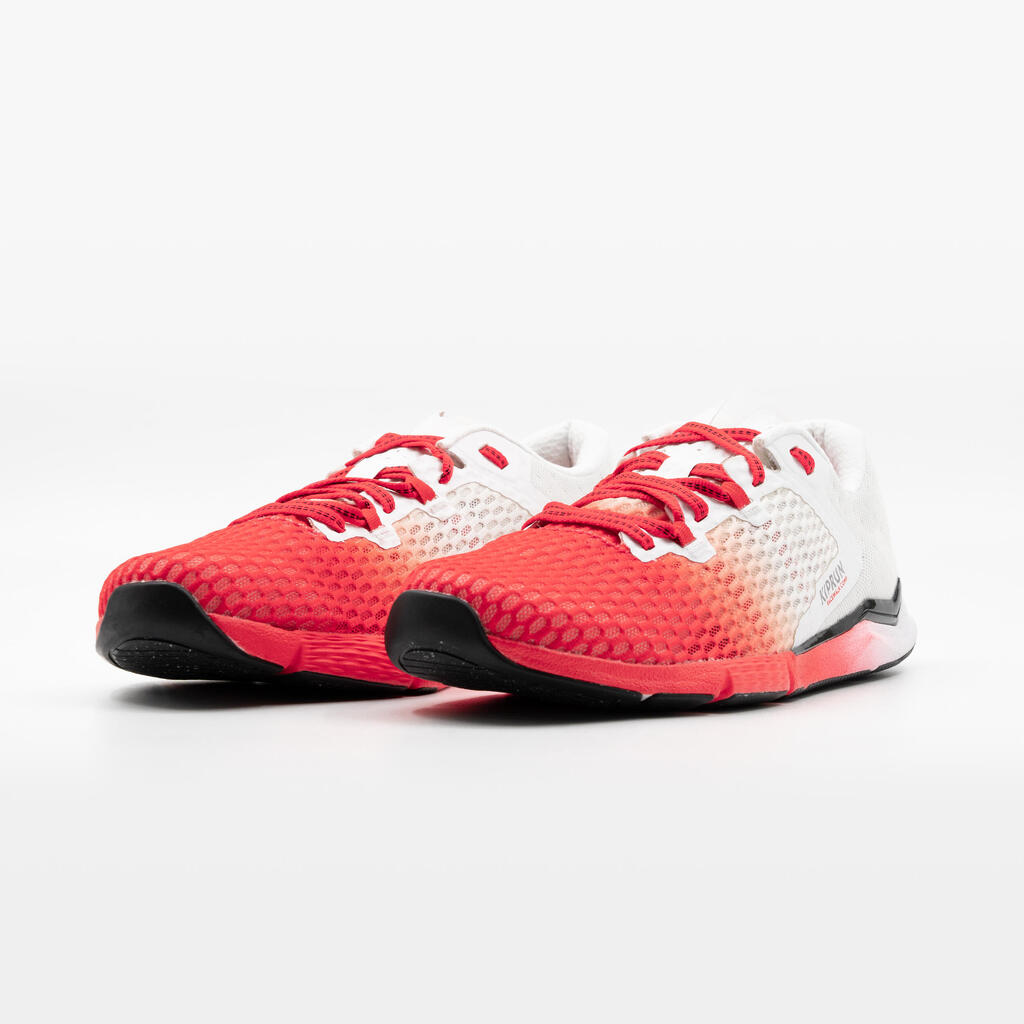 Adult race walking shoes - KIPRUN Racewalk Comp 900 - red white